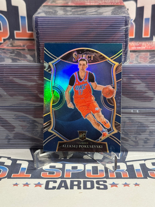 2020 Panini Select (Silver Prizm) Aleksej Pokusevski Rookie #77