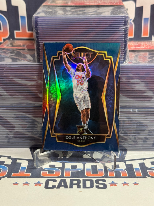 2020 Panini Select (Silver Prizm) Cole Anthony Rookie #177
