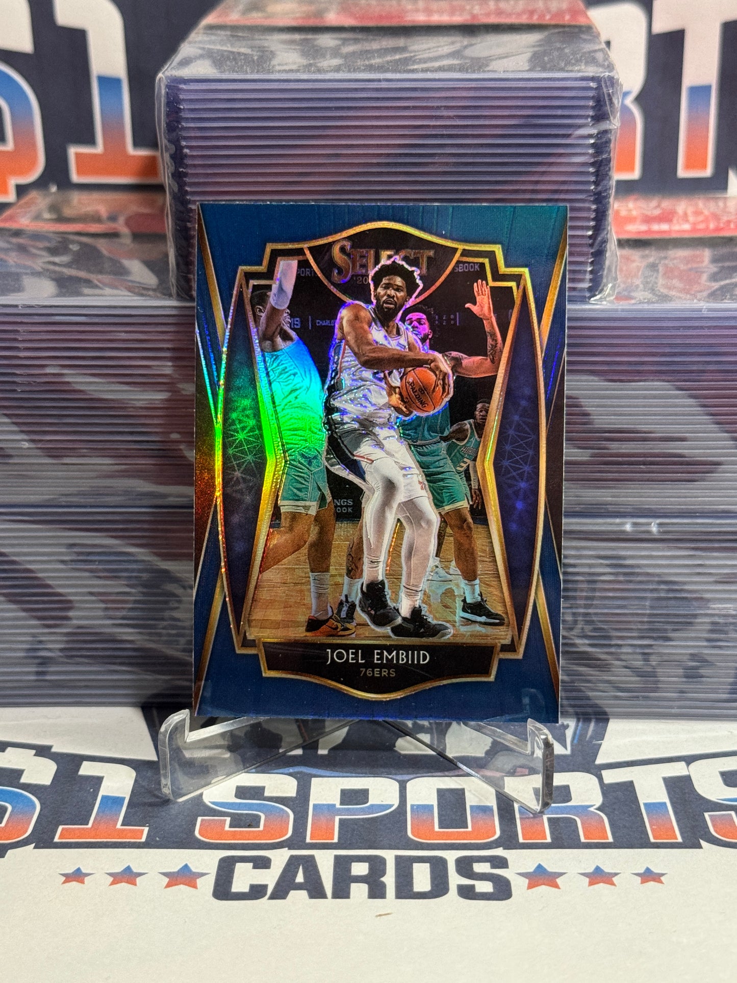 2020 Panini Select (Silver Prizm) Joel Embiid #120