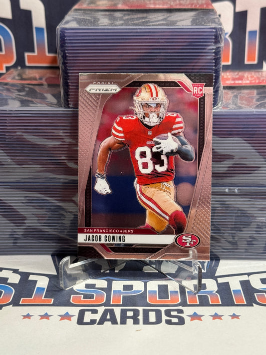 2024 Panini Prizm Jacob Cowing Rookie #35