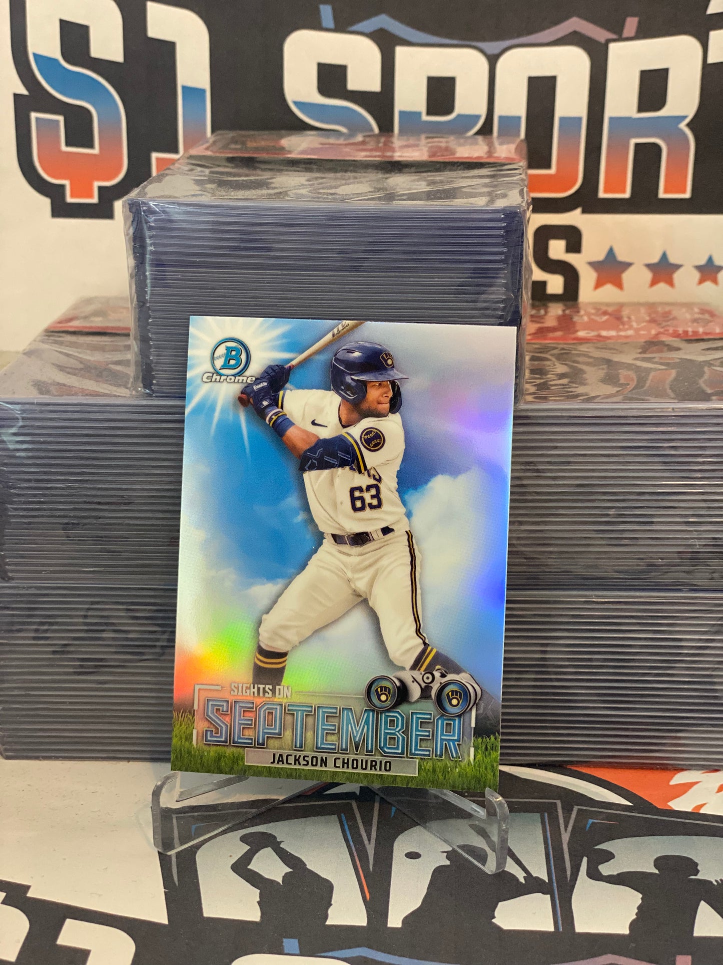 2023 Bowman Chrome (Sights on September) Jackson Chourio #SOS-11