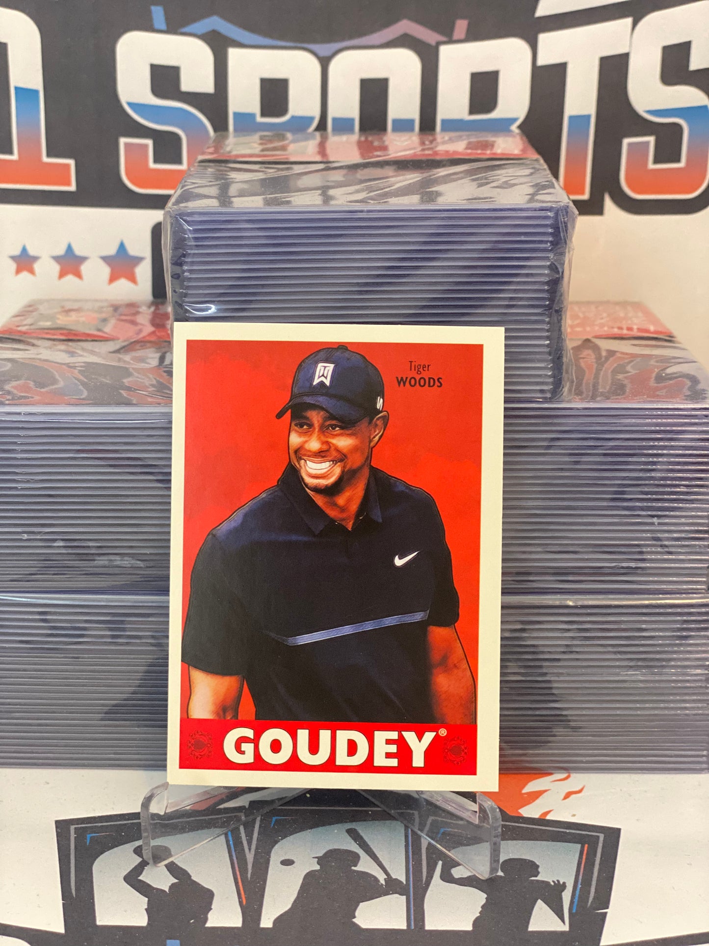 2016 Upper Deck Goodwin Champions (Goudy) Tiger Woods #25