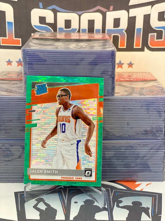 2020 Donruss Optic (Fanatics Green Prizm, Rated Rookie) Jalen Smith #160