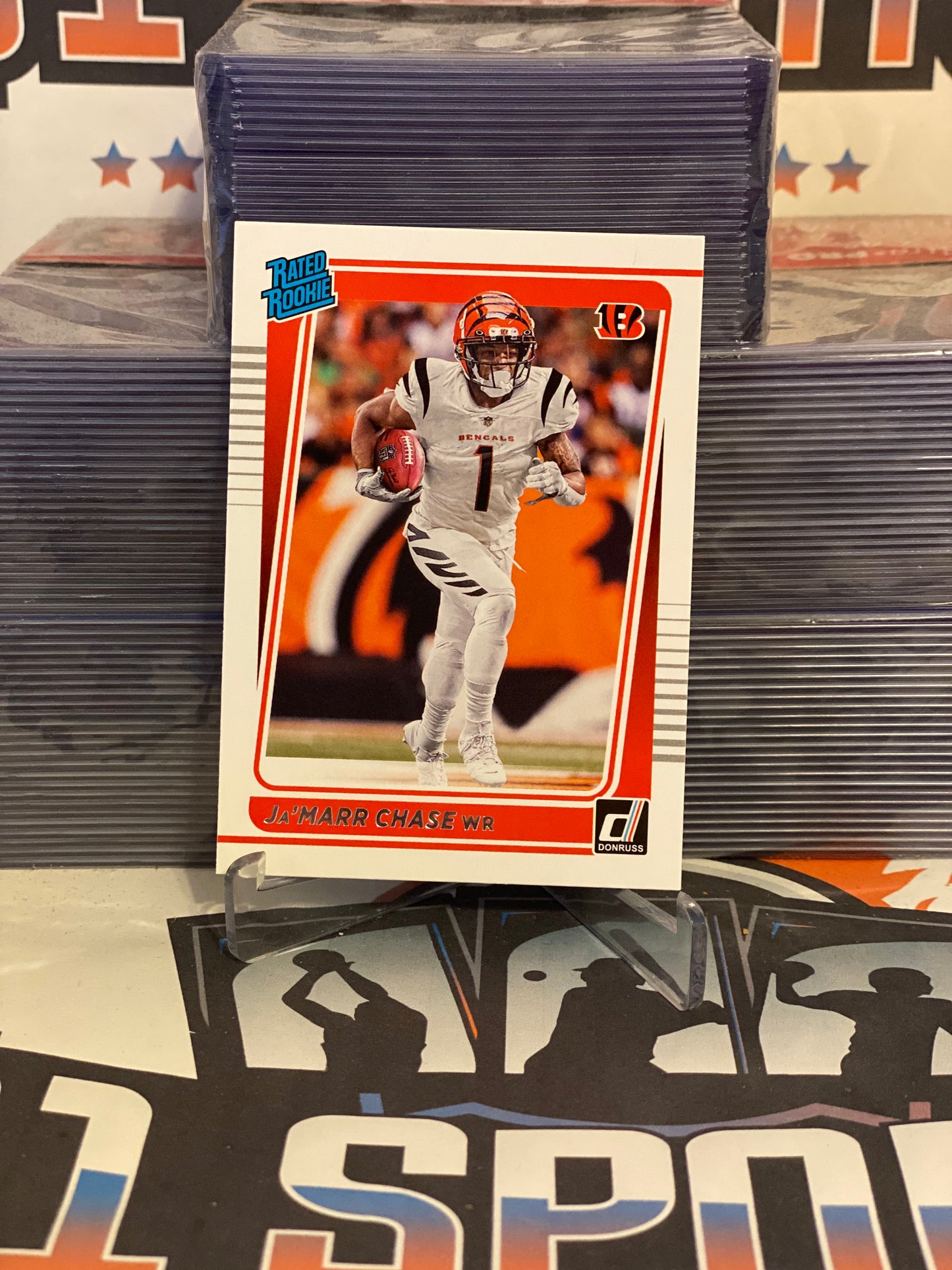 2021 Donruss (Rated Rookie) Ja'Marr Chase #262