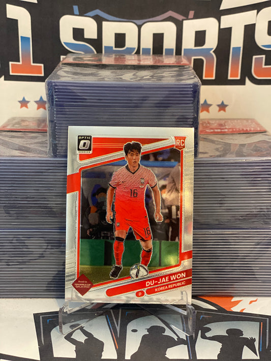 2021 Donruss FIFA World Cup (Optic) Du-Jae Won Rookie #140