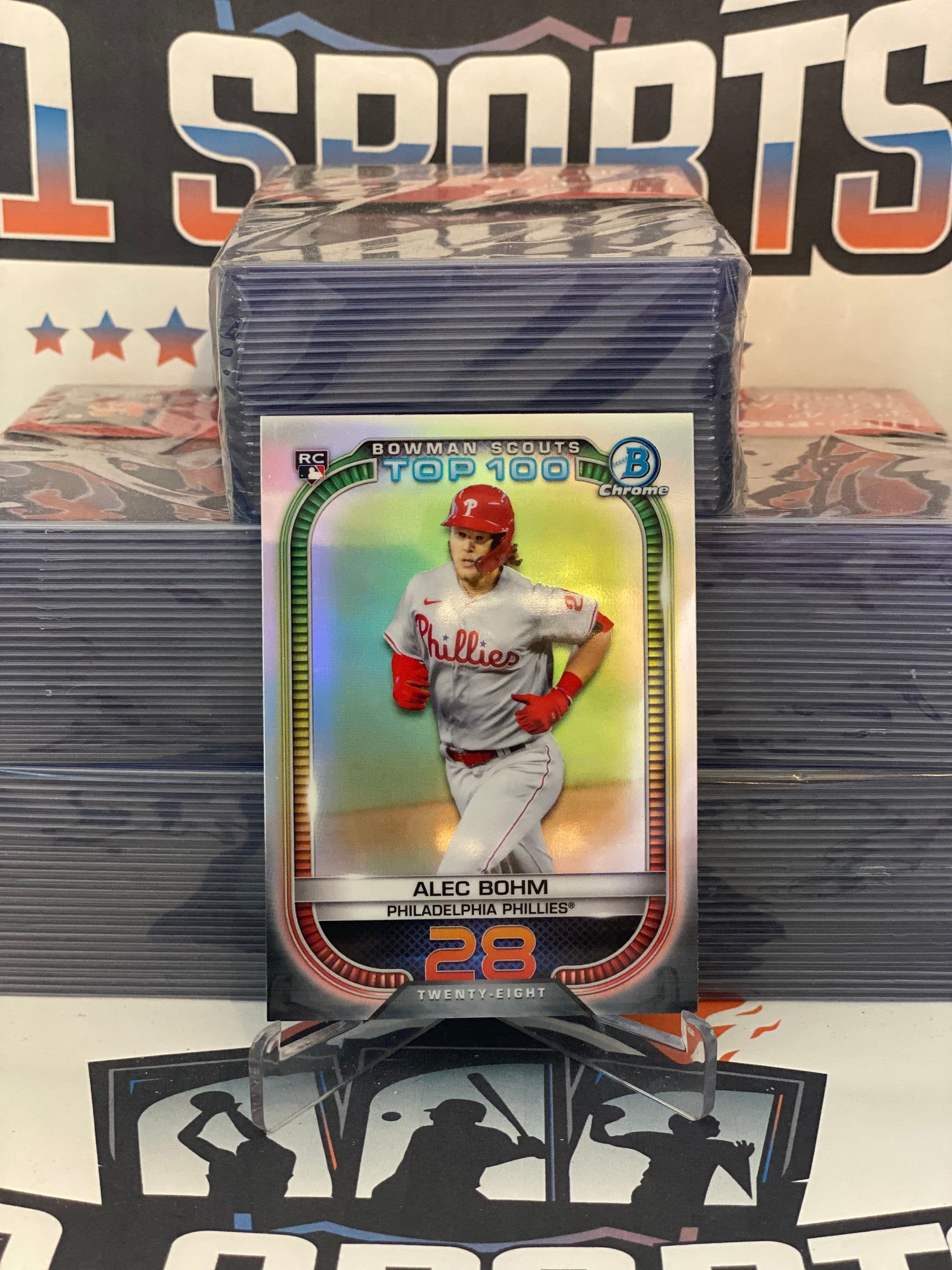 2021 Bowman Chrome (Top 100) Alec Bohm Rookie #BTP-28