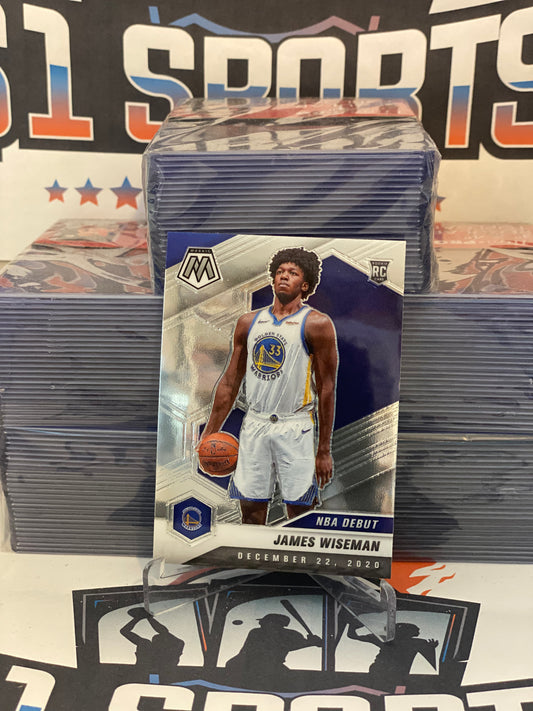 2020 Panini Mosaic (NBA Debut) James Wiseman Rookie #266