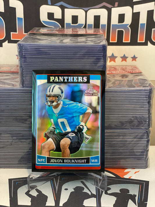 2006 Topps Chrome (Black Refractor 107/199) Jovon Bouknight Rookie #202