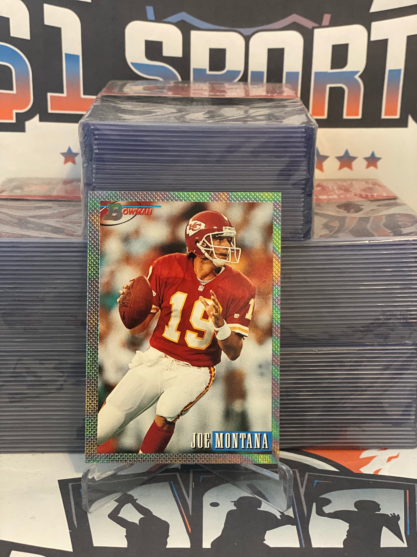 1993 Bowman (Rainbow) Joe Montana #200