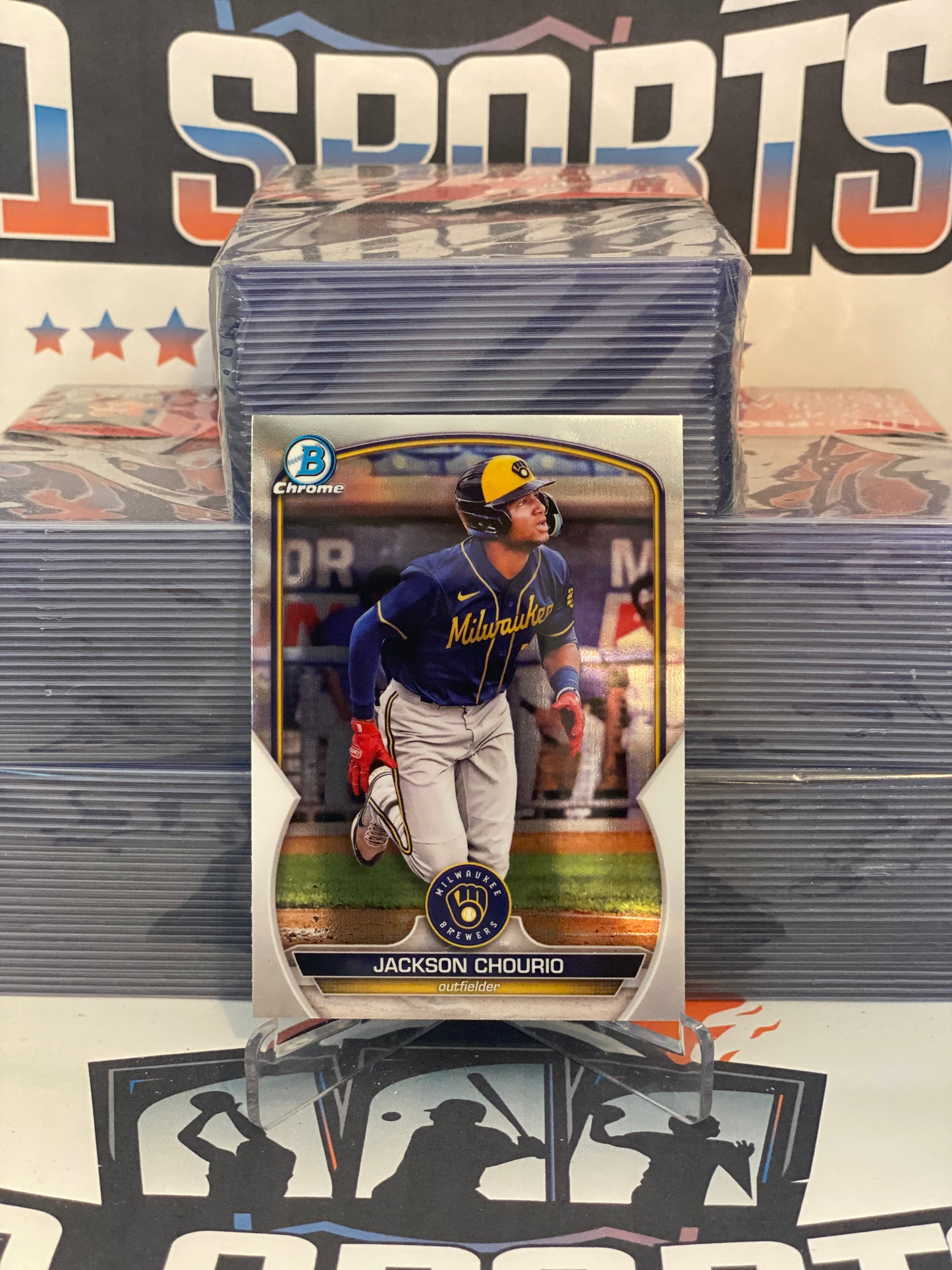 2023 Bowman Chrome Prospects Jackson Chourio #BCP-76