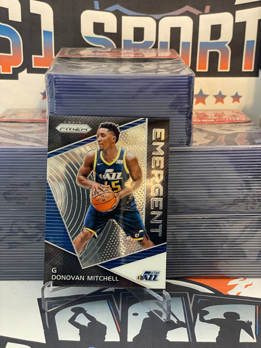 2017 Panini Prizm (Emergent) Donovan Mitchell Rookie #EM-DON