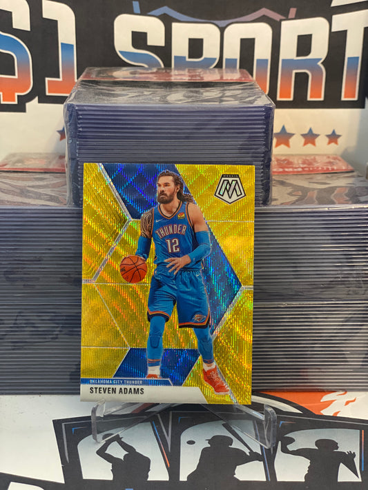 2019 Panini Mosaic (Gold Wave Prizm) Steven Adams #173
