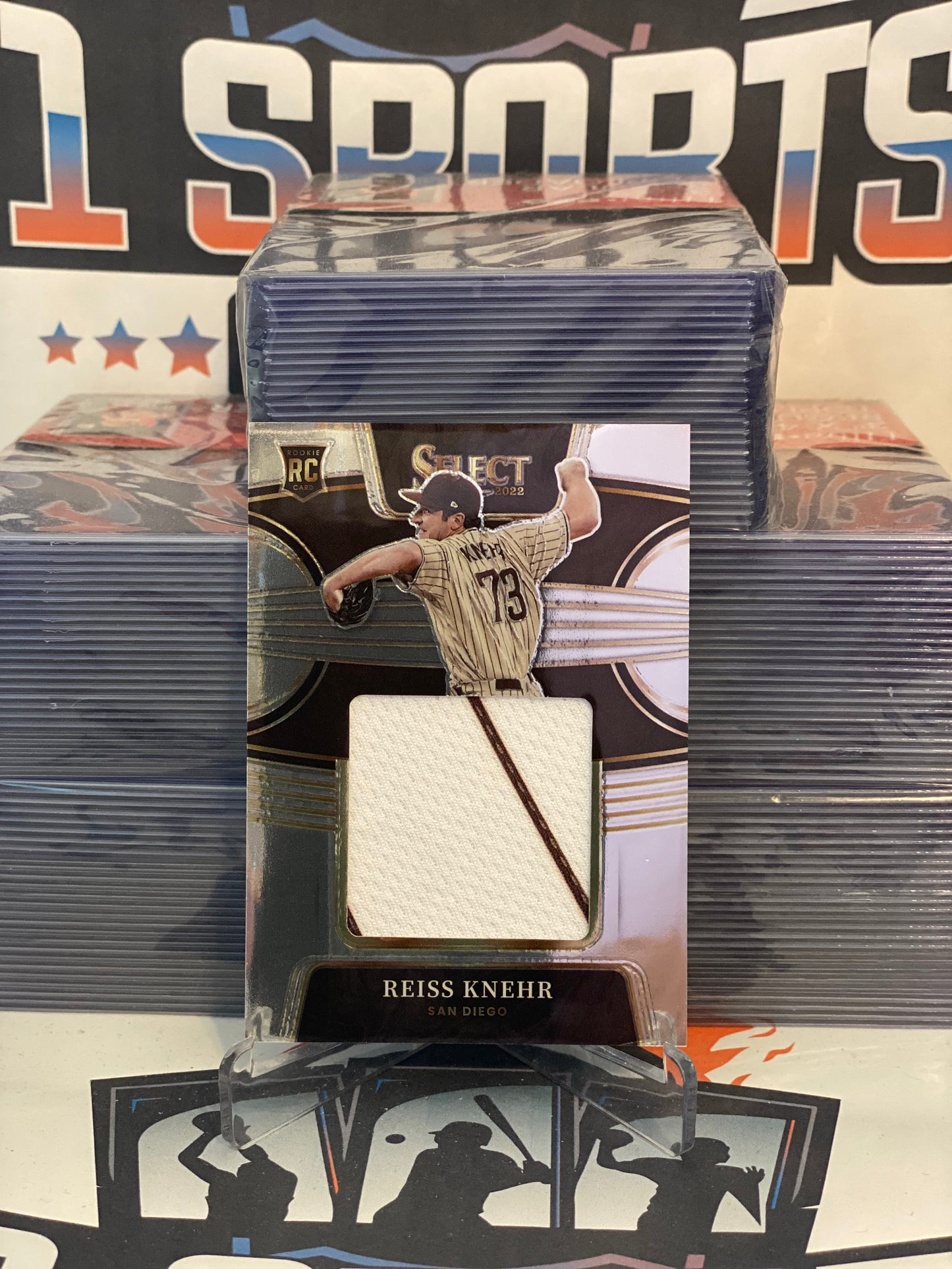 2022 Panini Select (Rookie Relic) Reiss Kneher #RJS-RK