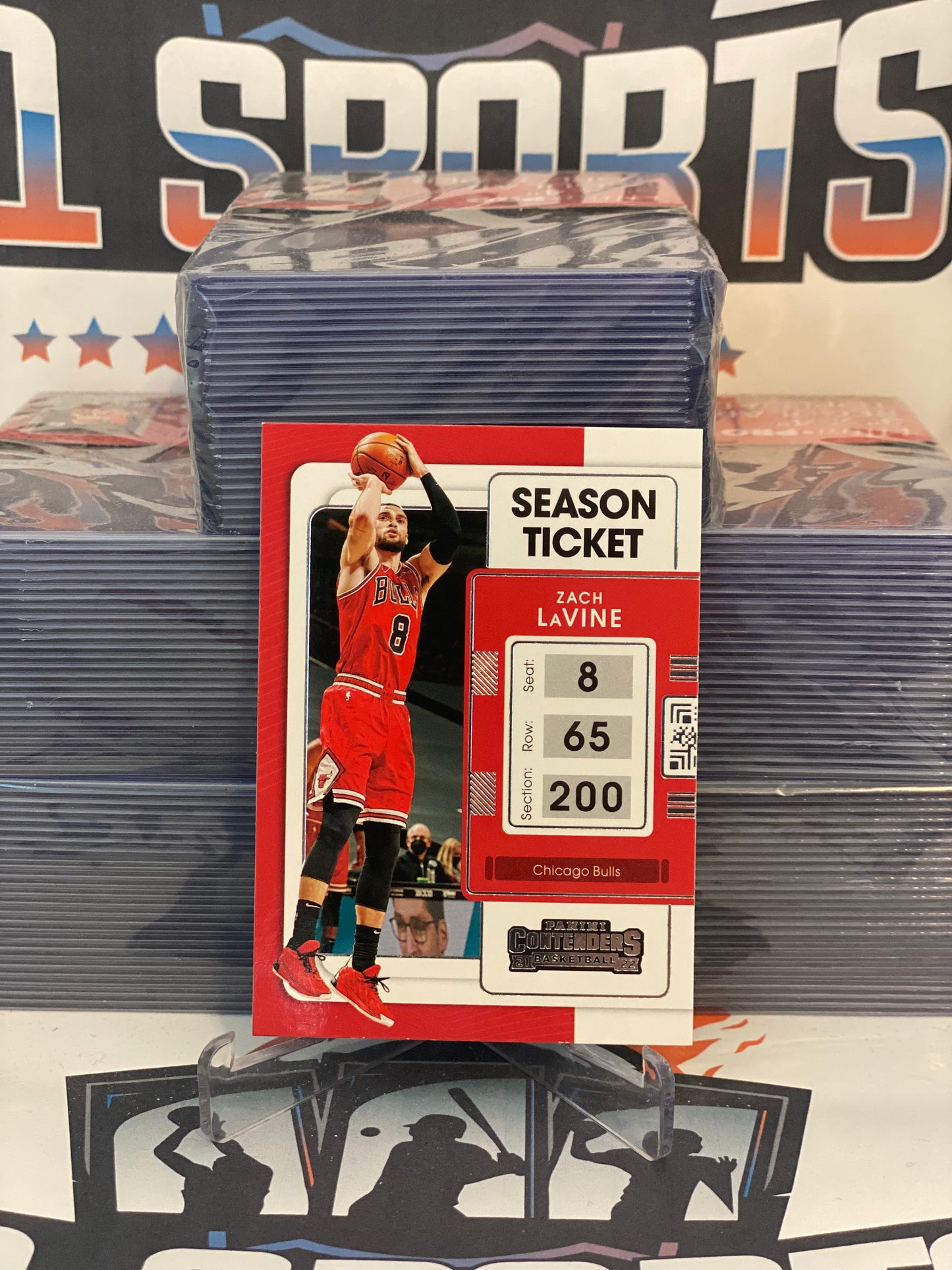 2021 Panini Contenders Zach LaVine #46