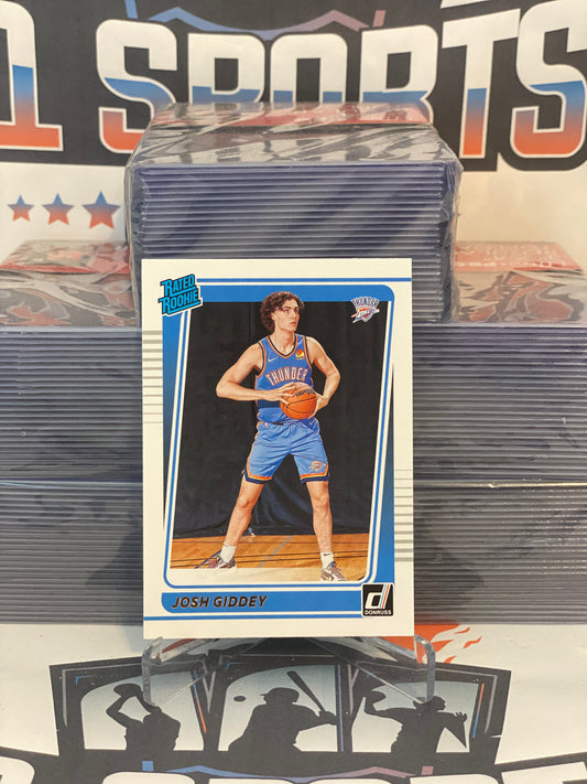 2021 Donruss (Rated Rookie) Josh Giddey #202