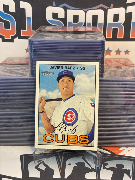 2016 Topps Heritage (Short Print) Javier Baez #723
