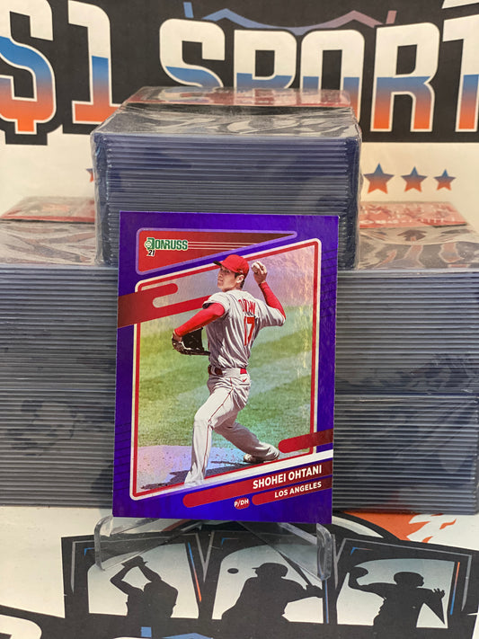 2021 Donruss (Purple) Shohei Ohtani #199
