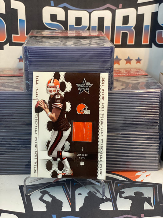 2005 Leaf Rookies & Stars (Shoe Relic 099/100) Charlie Frye #IS-8