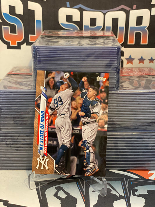 2020 Topps (Gold 0419/2020) Aaron Judge #591