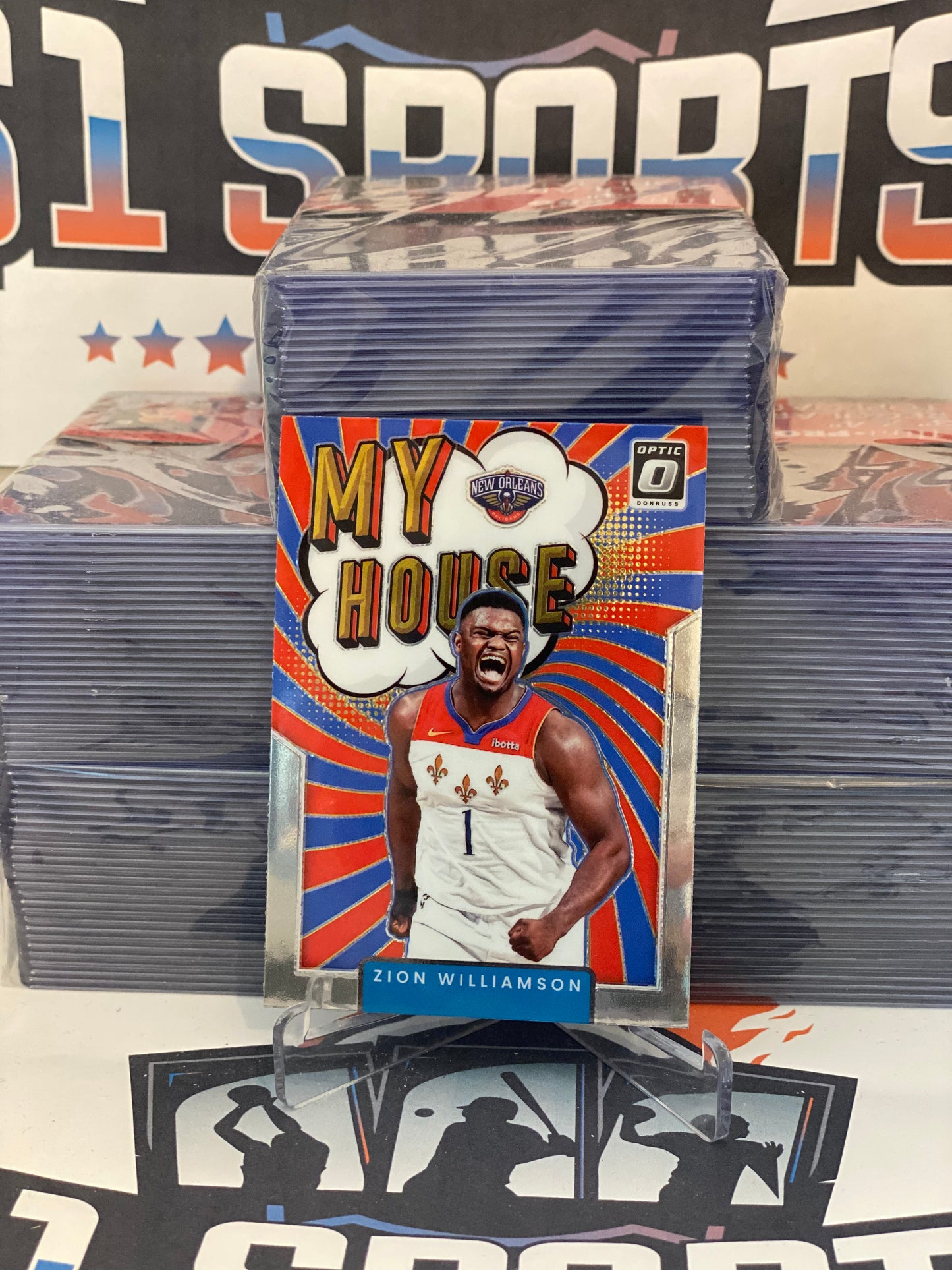 2021 Donruss Optic (My House!) Zion Williamson #10