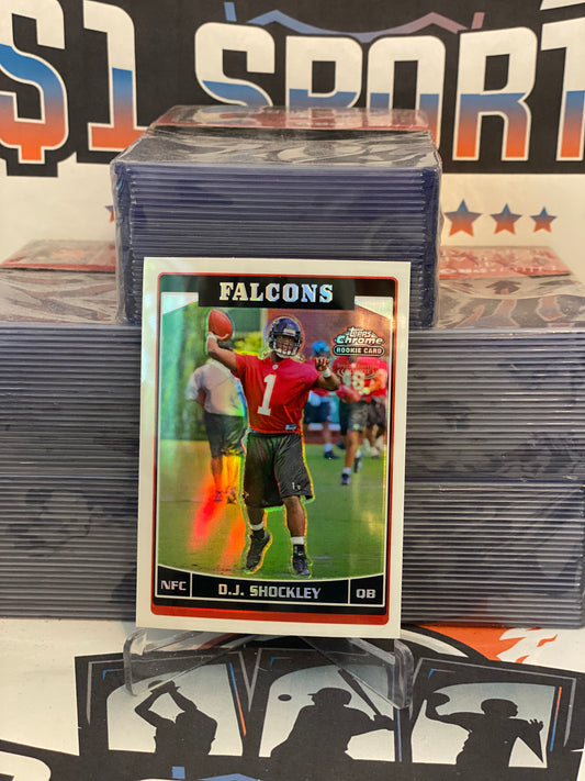 2006 Topps Chrome (Refractor) D.J. Shockey Rookie #207