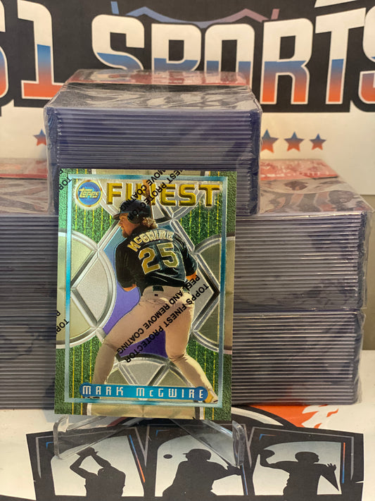 1995 Topps Finest Mark McGwire #169