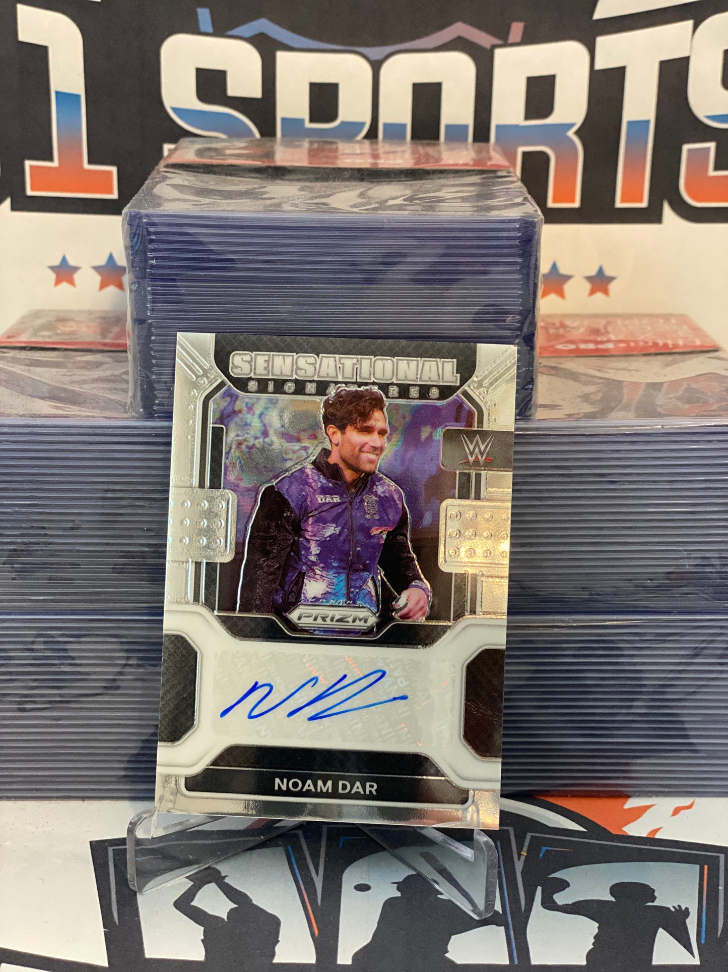 2022 Panini Prizm WWE (Signature Sensations Auto) Noam Dar #SS-NDR