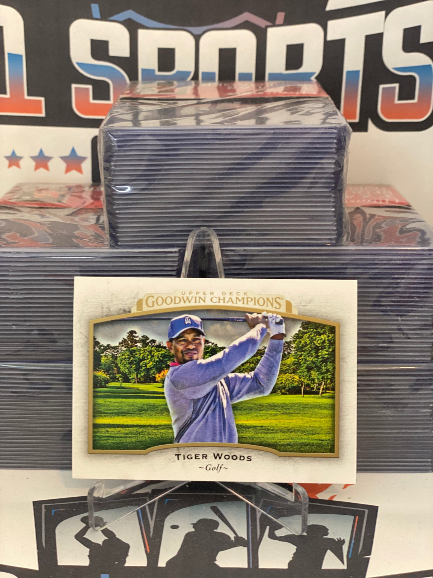 2017 Upper Deck Goodwin Champions Tiger Woods #95