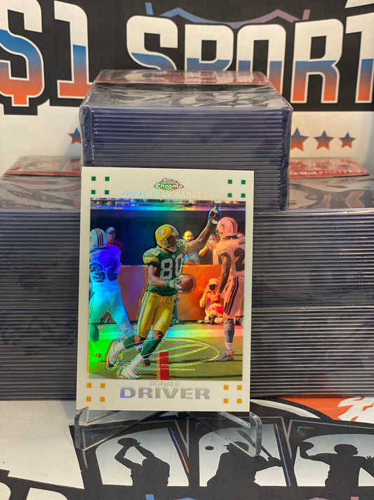 2007 Topps Chrome (Refractor 071/869) Donald Driver #TC79