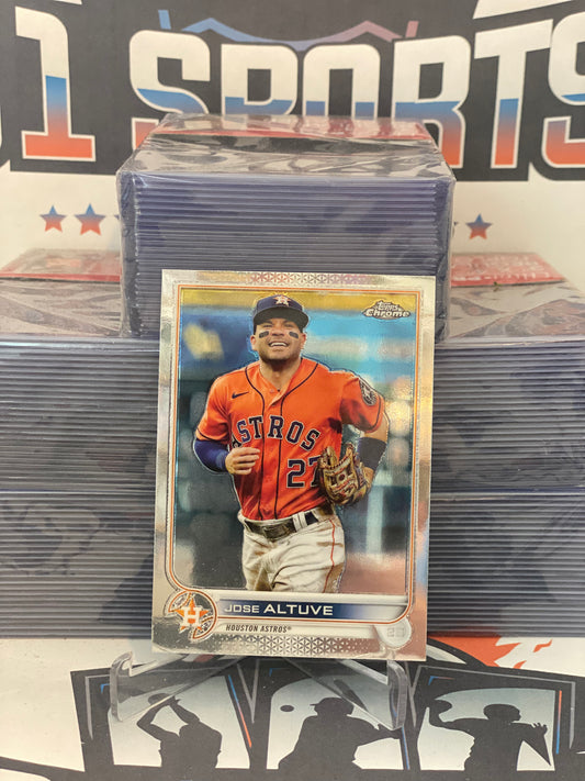 2022 Topps Chrome Jose Altuve #6