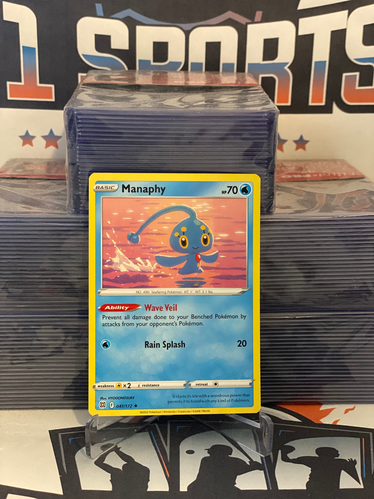 Pokemon TCG: Brilliant Stars - Manaphy (Rare) #41