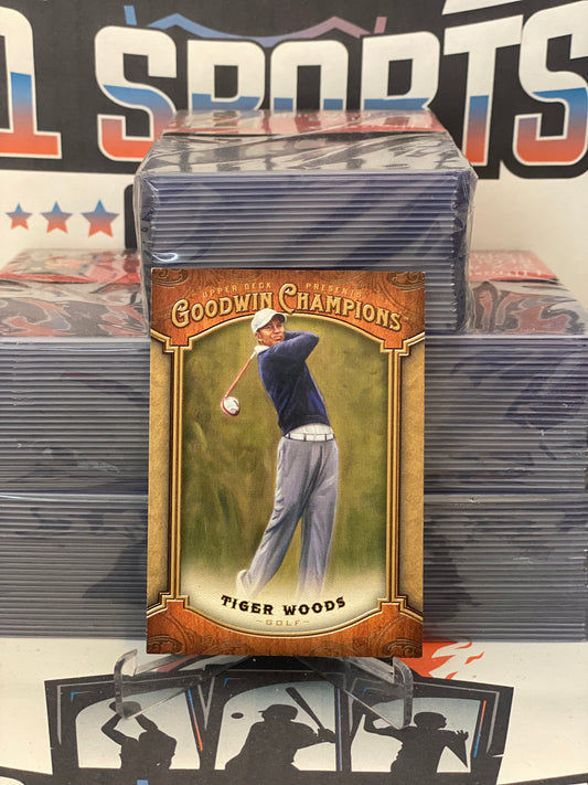 2014 Upper Deck Goodwin Champions Tiger Woods #100