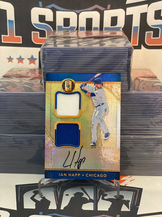 2017 Panini Gold Standard (Dual Relic Auto 048/199) Ian Happ #GSD-IH