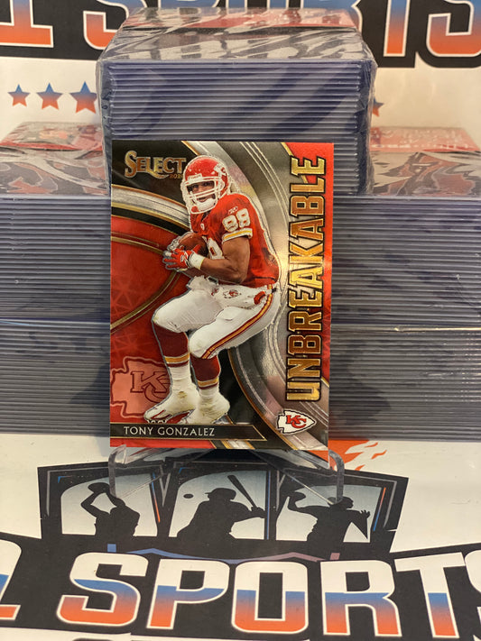 2020 Panini Select (Unbreakable) Tony Gonzalez #U25