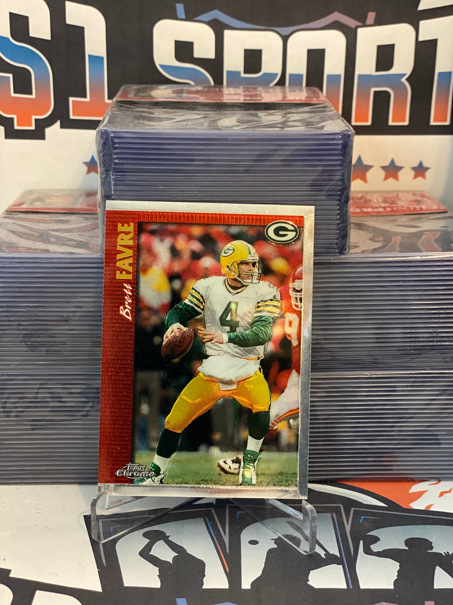 1997 Topps Chrome Brett Favre #1