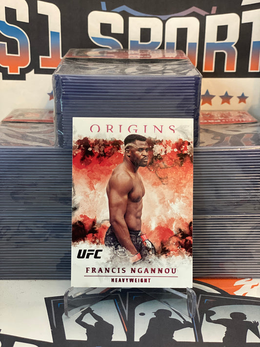 2021 Panini Chronicles UFC (Pink, Origins) Francis Ngannou #34