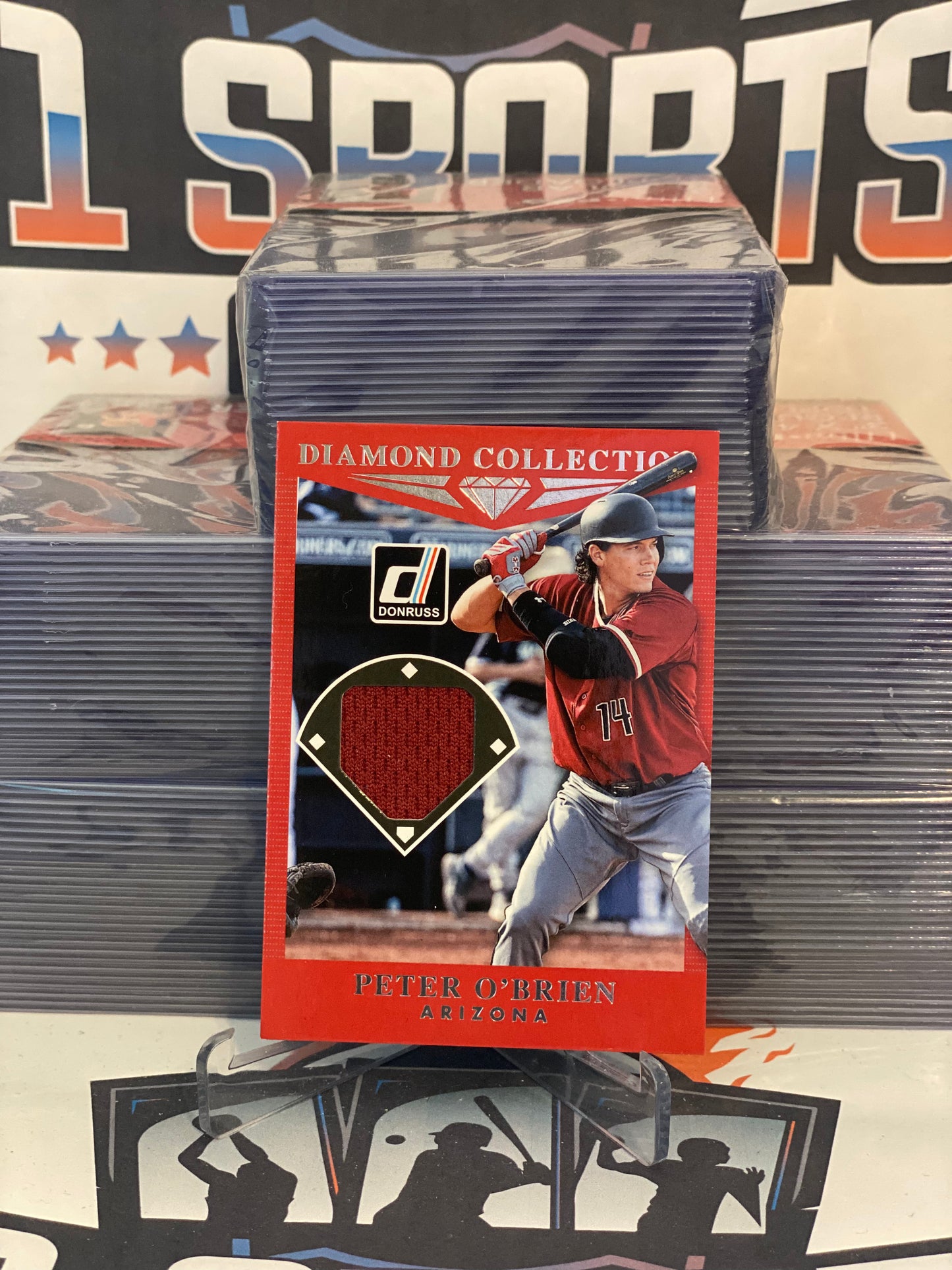 2007 Donruss (Diamond Collection Relic) Peter O'Brien #14