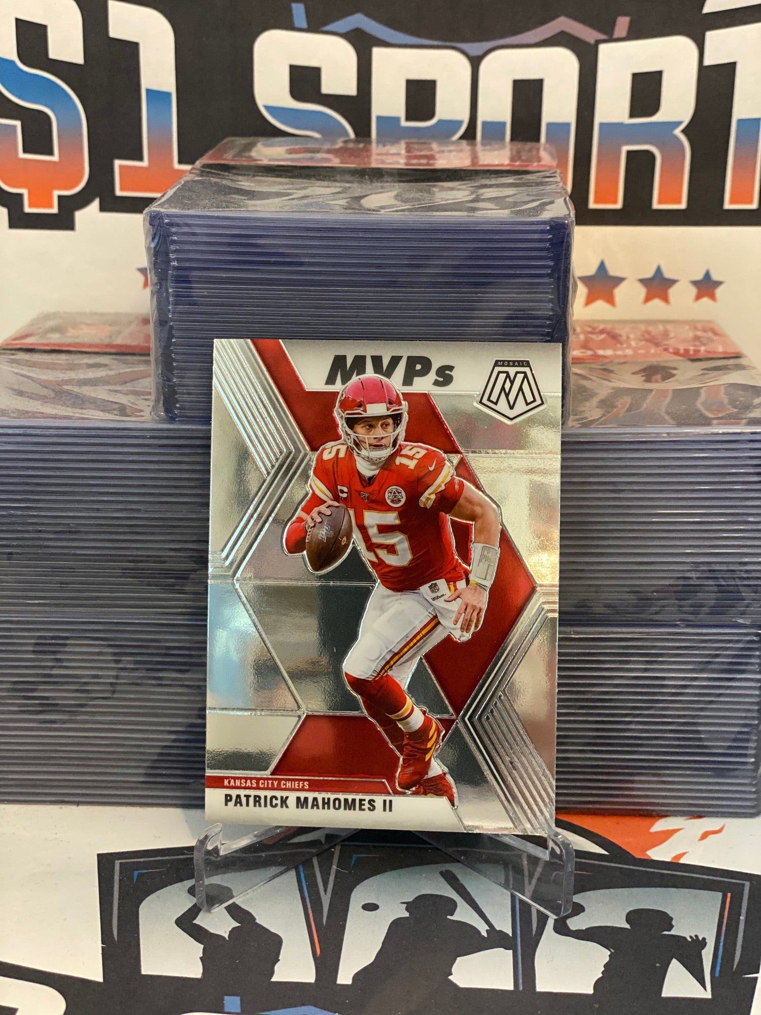 2020 Panini Mosaic (MVPs) Patrick Mahomes II #297