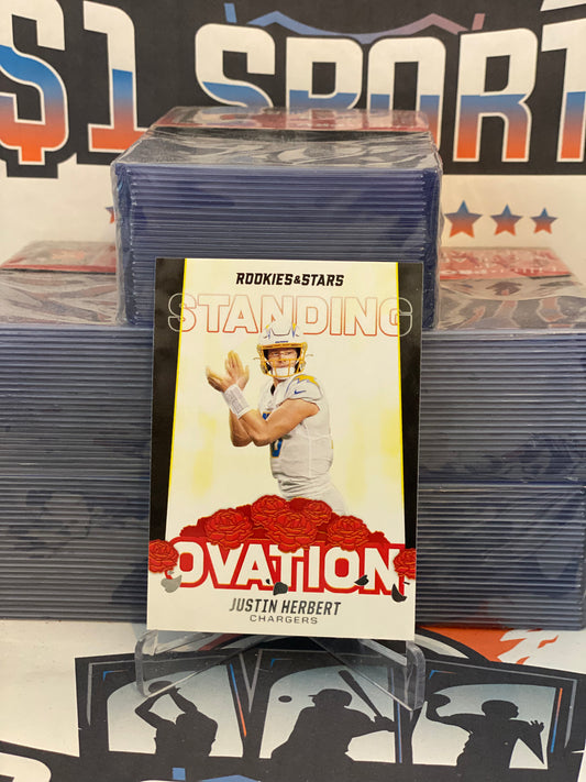 2021 Panini Rookies & Stars (Standing Ovation) Justin Herbert #SO-9