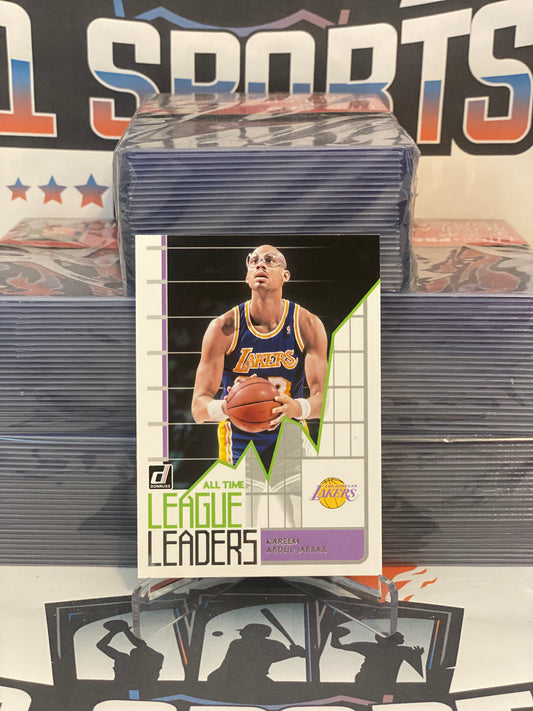 2020 Donruss (All-Time League Leaders) Kareem Abdul-Jabbar #1