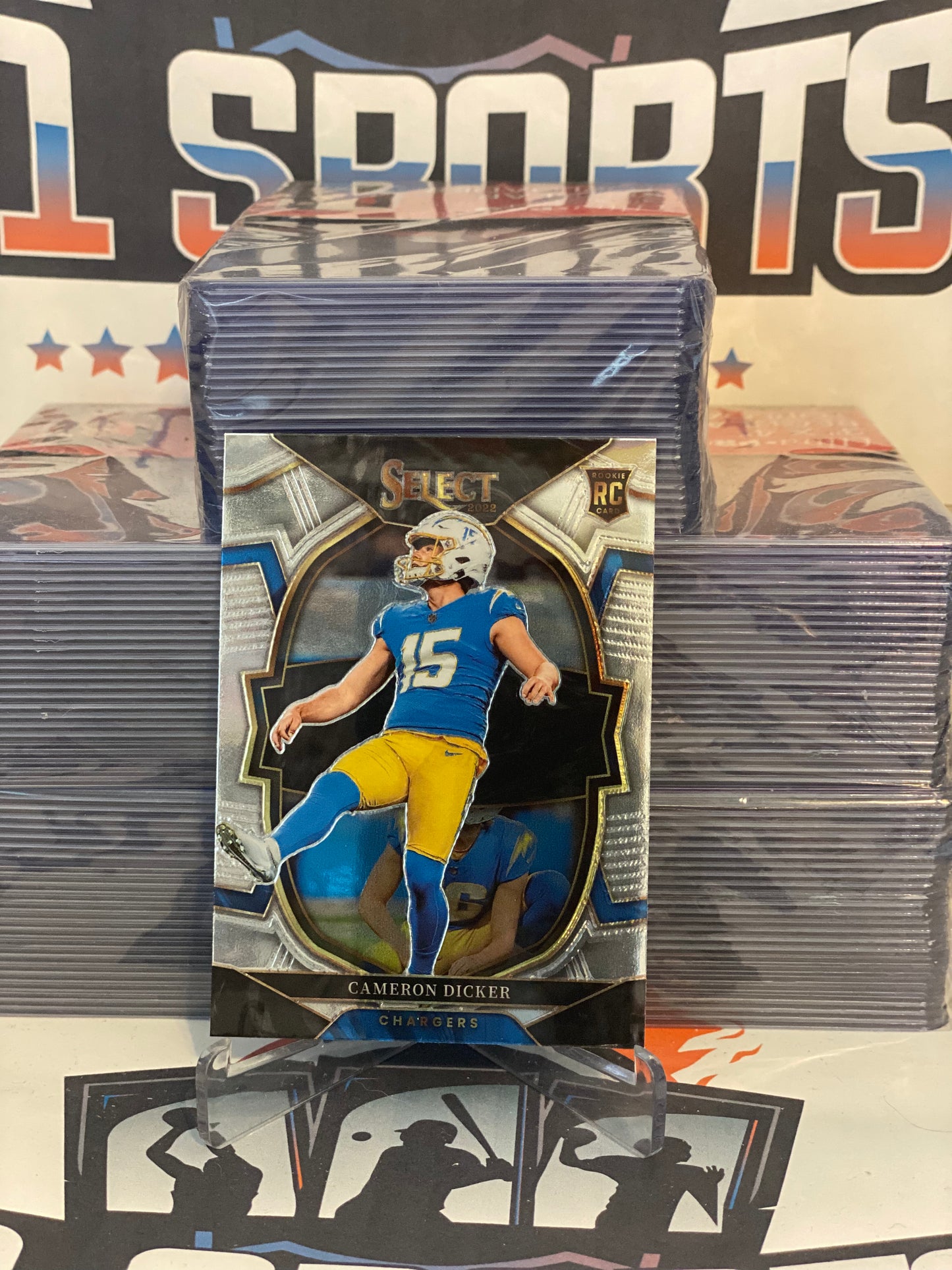 2022 Panini Prizm Cameron Dicker Rookie #16