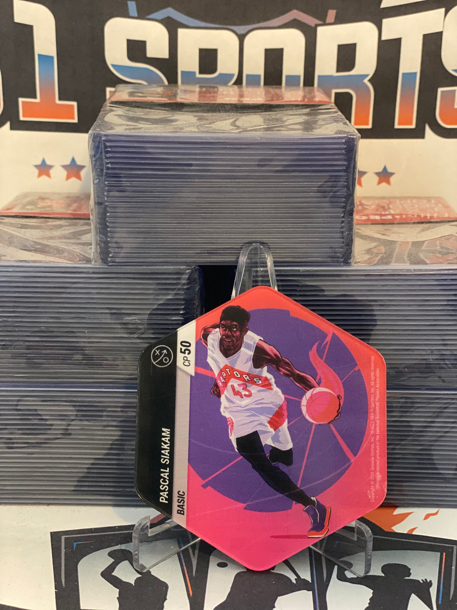 2023 NBA Flex (Hexagon Game Piece) Pascal Siakam #NNO