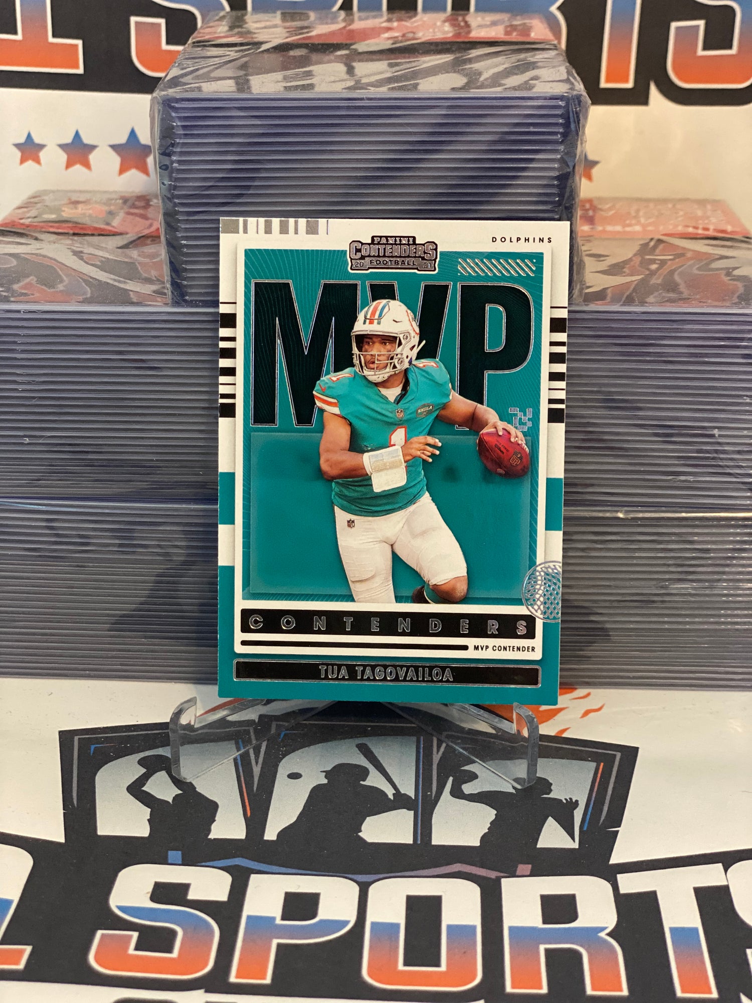 2021 Panini Contenders (MVP) Tua Tagovailoa #MVP-TTA