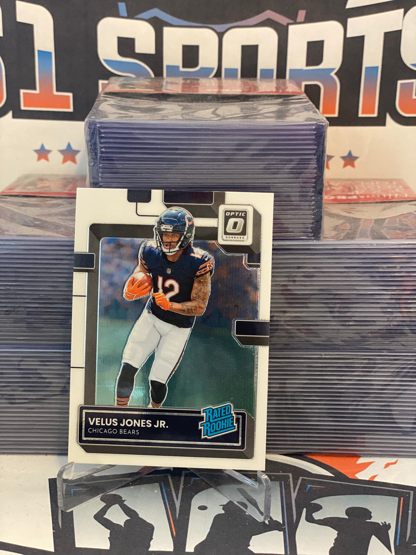 2022 Donruss Optic (Rated Rookie) Velus Jones Jr. #230