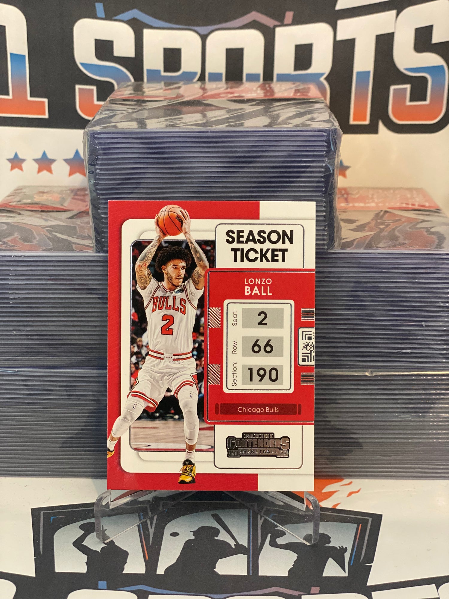 2021 Panini Contenders Lonzo Ball #36