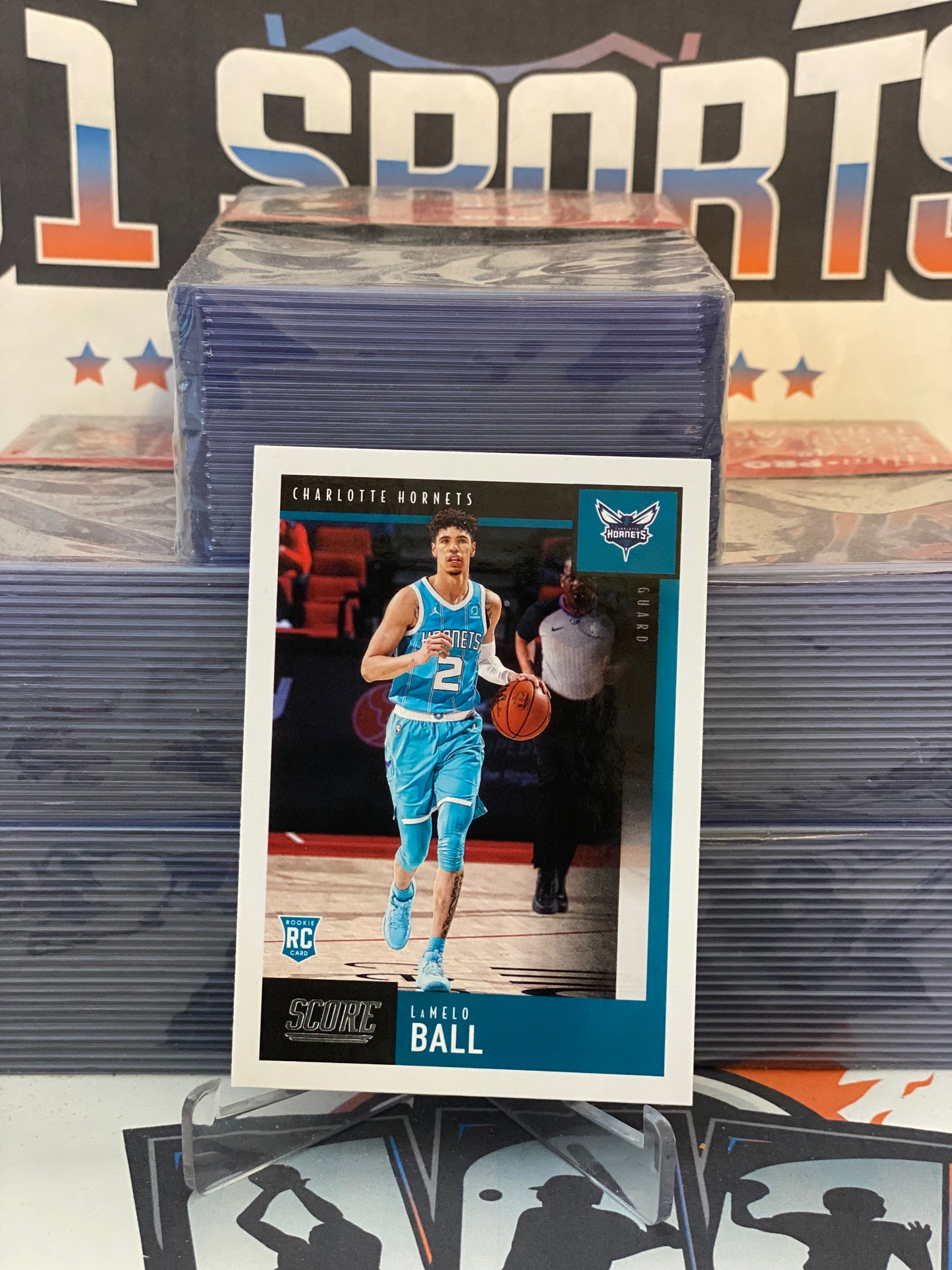 2020 Panini Chronicles (Score) LaMelo Ball Rookie #604