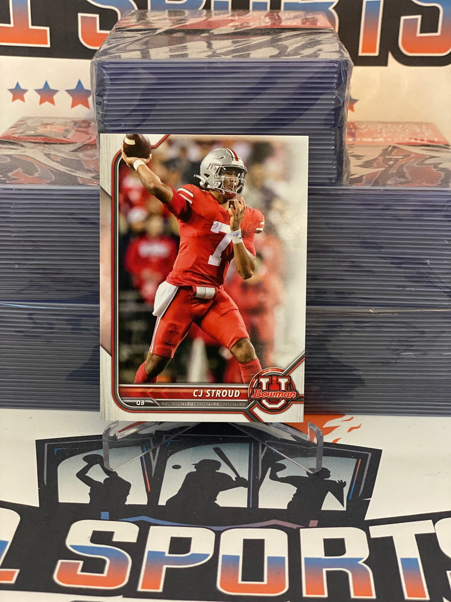 2022 Bowman Chrome University C.J. Stroud #90