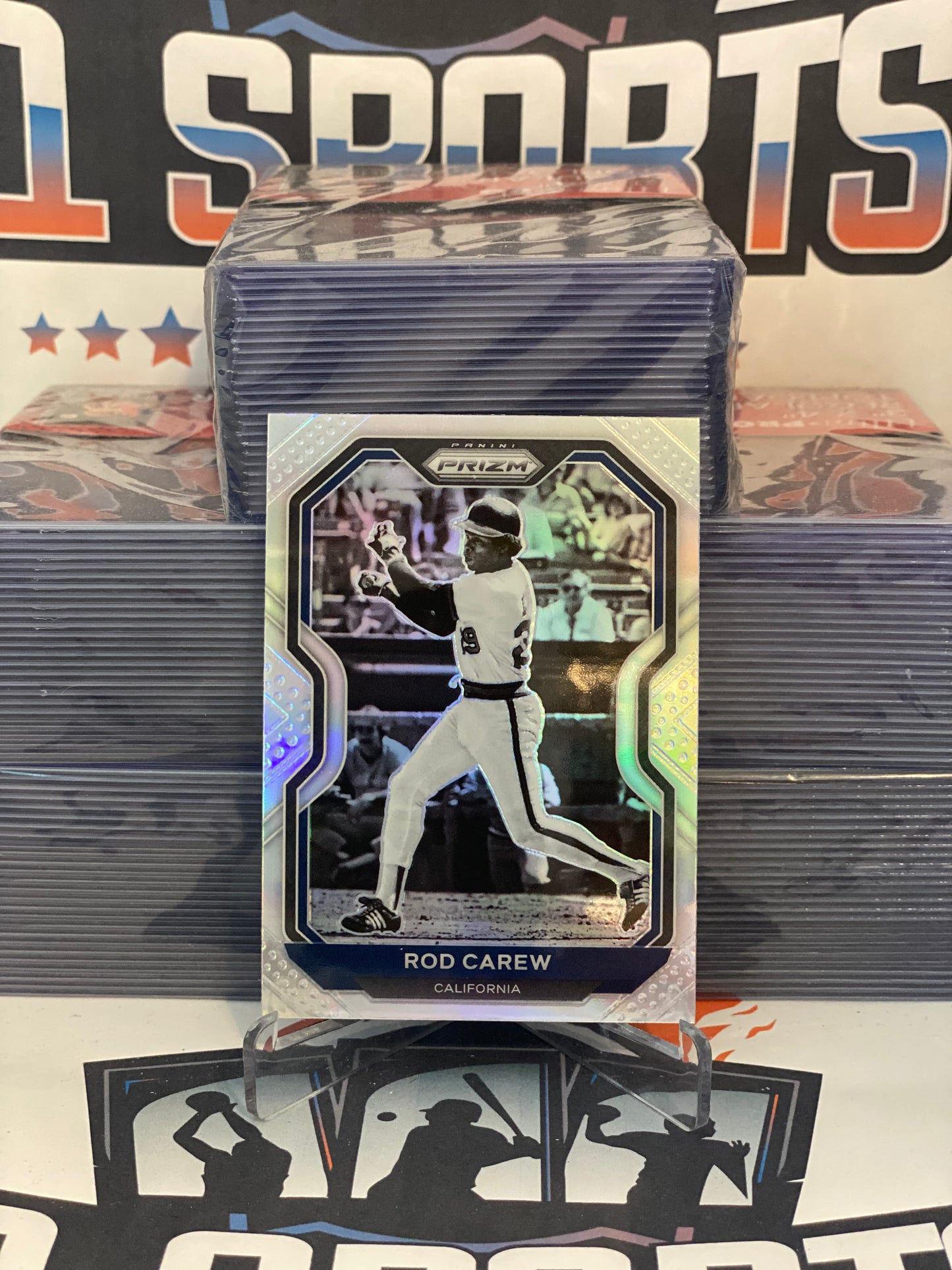 2021 Panini Prizm (Silver Prizm) Rod Carew #99
