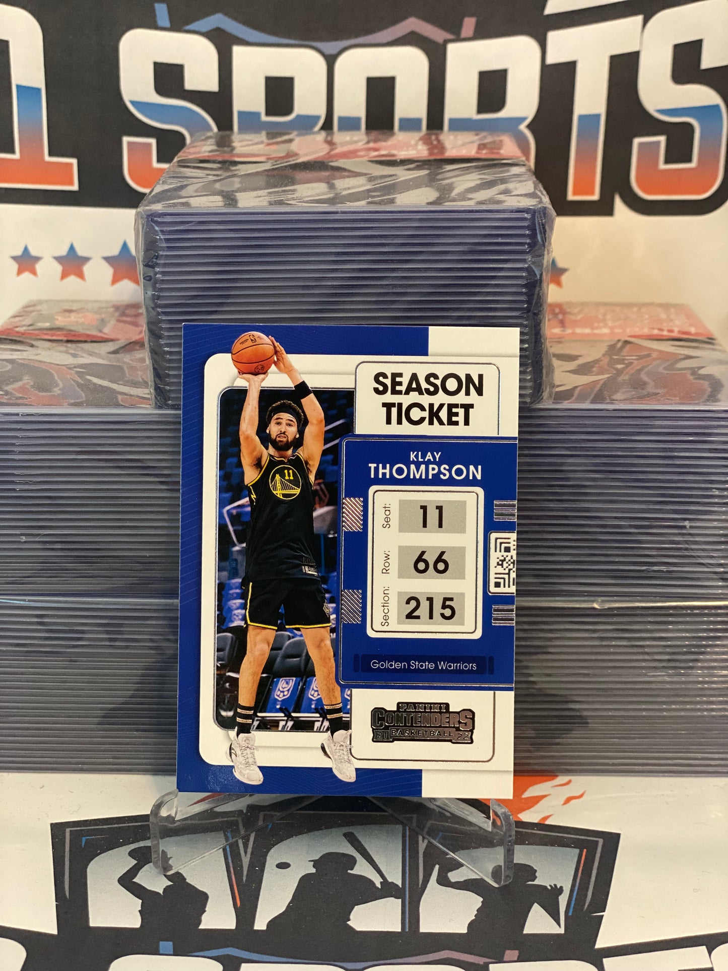 2021 Panini Contenders Klay Thompson #20