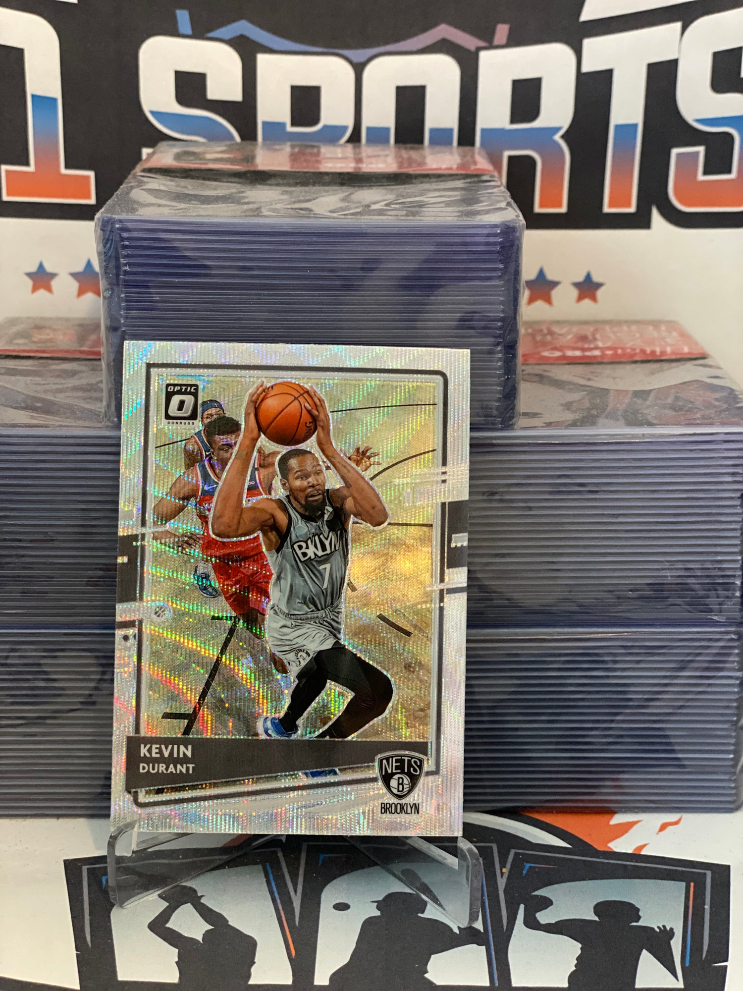 2020 Donruss Optic (Fanatics Prizm) Kevin Durant #136